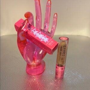 Jeffree Star Pink Lipstick and Gloss Duo